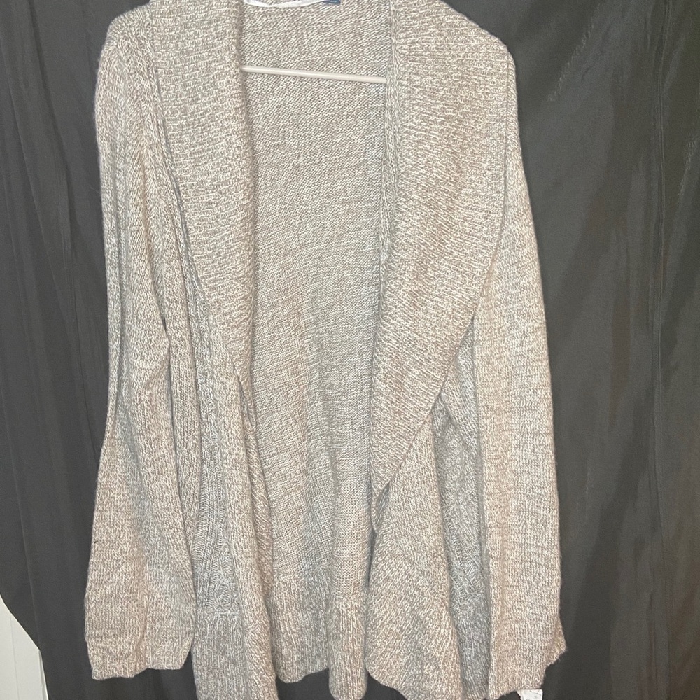 Karen Scott open front cardigan NWOT